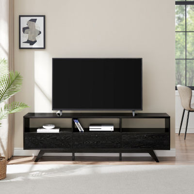 MCM Tv Stand With Closed Storage