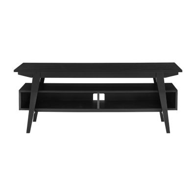 Japandi Cable Management System Tv Stand