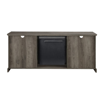 2 Door Fireplace Console