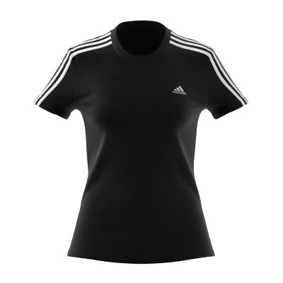 adidas Essentials 3 Stripes Tee