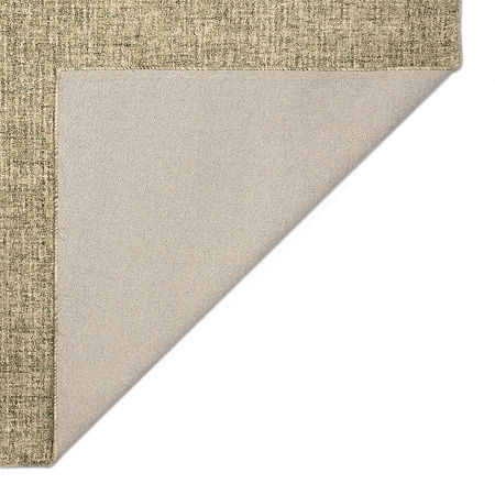 Liora Manne Savannah Fantasy Solid Hand Tufted Rectangular Area Rug, One Size, Green