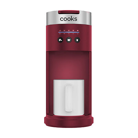 Cooks Single-Serve Coffee Maker, One Size, Red