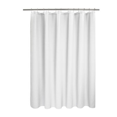 Awesome Home™ Spa Cotton Blend Waffle Shower Curtain