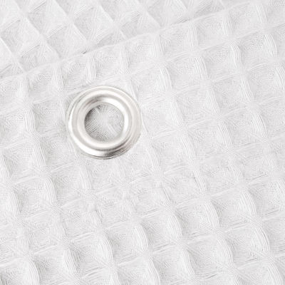 Awesome Home™ Spa Cotton Blend Waffle Shower Curtain