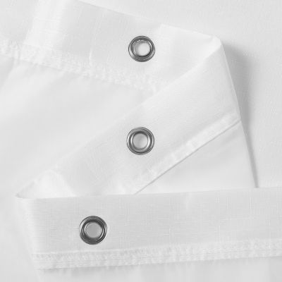 Awesome Home™ Waterproof  Poly  Snap In Liner Shower Curtain Set