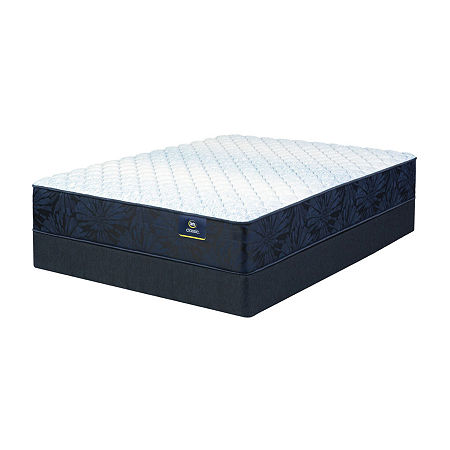 Serta Classic Andria 12.5 Firm Tight Top - Mattress + Box Spring, King, White