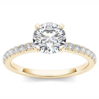 3/4 CT.T.W. Natural Round Diamond 14K Gold