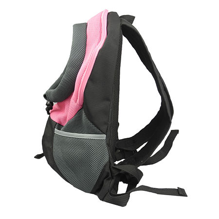 The Pet Life On-The-Go Supreme Travel Bark-Pack Backpack Pet Carrier, One Size, Pink