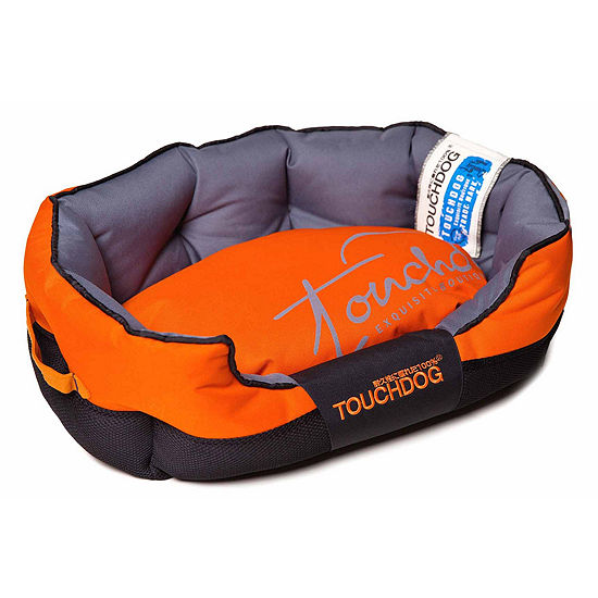 The Pet Life Touchdog Performance-Max Sporty Comfort Cushioned Dog Bed