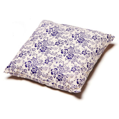 The Pet Life Touchdog Floral-Galore Convertible and Reversible Squared 2-in-1 Collapsible Dog House Bed