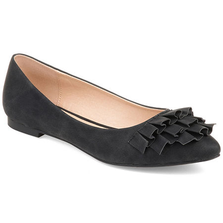  Womens > shoes > Ballet Flats-Journee Collection Womens Judy Slip-on Pointed Toe Ballet Flats