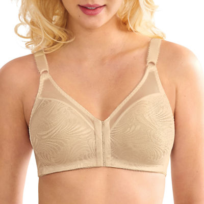 Bali® Double Support Front Closure Wire-free Bra - DF1003