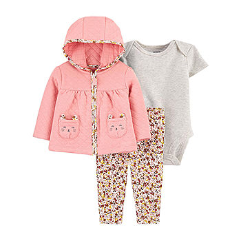 Carters Baby Girls 3 Pc Poly 333g050 