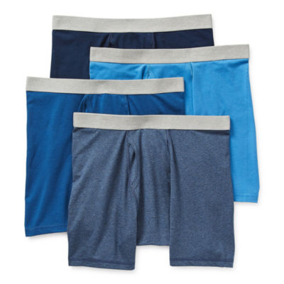 Stafford Dry + Cool Breathable Mesh Mens 4 Pack Boxer Briefs JCPenney