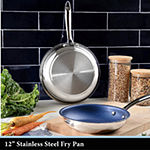 Granite Stone Stainless Steel Blue 12’’ Fry Pan