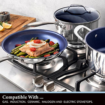 Nonstick Pots and Pans Set 11 Pcs Granite Stone Kitchen Cookware