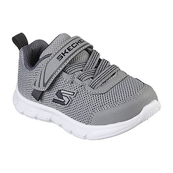 televisor precoz seguridad Skechers Comfy Flex Mini Trainer Toddler Boys Sneakers, Color: Grey Black -  JCPenney