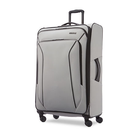 American Tourister Pirouette NXT 28 Softside Luggage, One Size, Gray