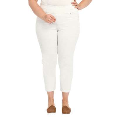 Hearts of Palm Women's Stretch Corduroy Ankle Pant, 18W, Cotton