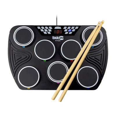 Rockjam 7 Pad Electronic 6-pc. TambolRockjam 7 Pad Electronic 6-pc. Tambol  