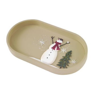 Avanti Snowmen Gathering Vanity Tray