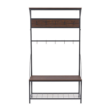 Rowan Hall Tree, One Size, Brown