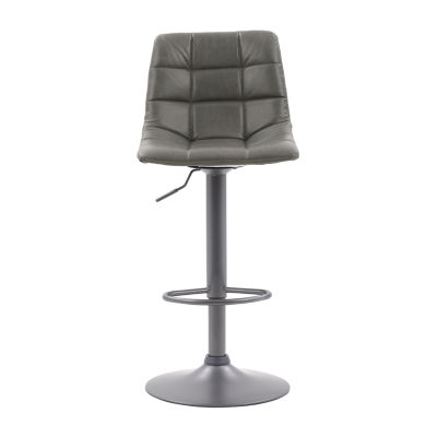 Corliving Palmer 2-pc. Tufted Swivel Bar Stool