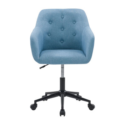 Corliving Marlowe Adjustable Height Office Chair One Size Blue 232$