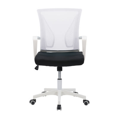 Corliving Workspace Ergonomic Design Adjustable Height Office Chair One Size White 205$
