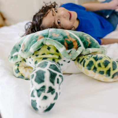 Melissa & Doug Sea Turtle - Plush Stuffed Animal