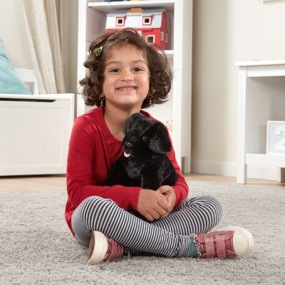 Melissa & Doug Benson Black Lab Stuffed Animal