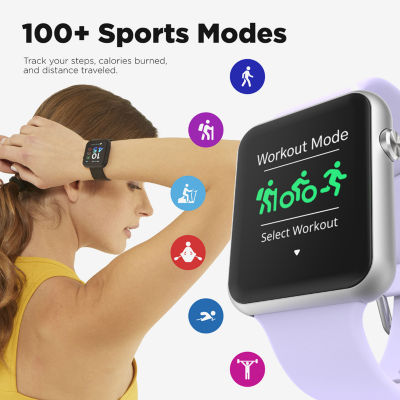 Itouch Unisex Adult Multi-Function Purple Smart Watch Ta4m01-B09