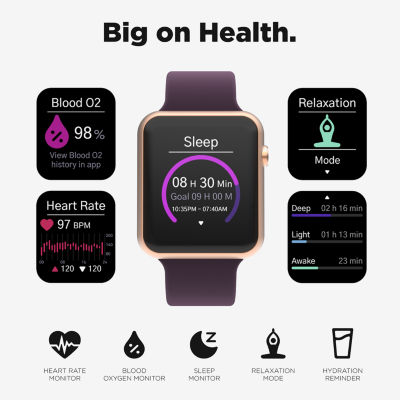Itouch Air 4 Unisex Adult Multi-Function Purple Smart Watch Ta4m01-C08