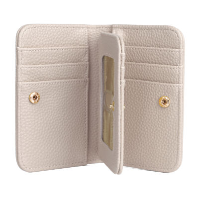 Julia Buxton Snap Card Case Womens RFID Blocking Front Pocket Wallets