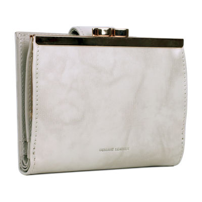 Julia Buxton Heiress Leather Double Cardex Wallet