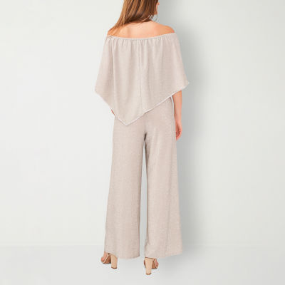 Msk off the shoulder best sale overlay jumpsuit