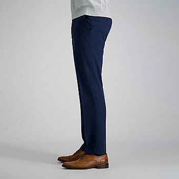 Haggar® Mens Premium Comfort Straight Fit Flat Front Dress Pant