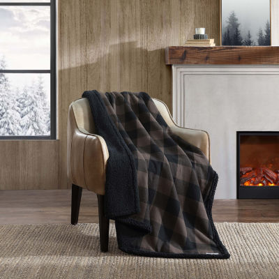 Eddie Bauer Cabin Cotton Flannel Lightweight Throw