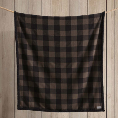 Eddie Bauer Cabin Cotton Flannel Lightweight Throw