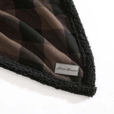 Eddie Bauer Cabin Cotton Flannel Lightweight Throw