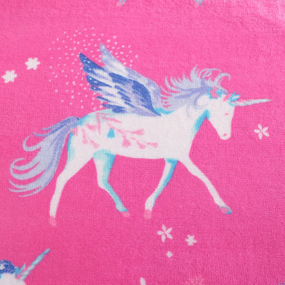 Laura Ashley Kids Plush Fleece Lightweight Throw