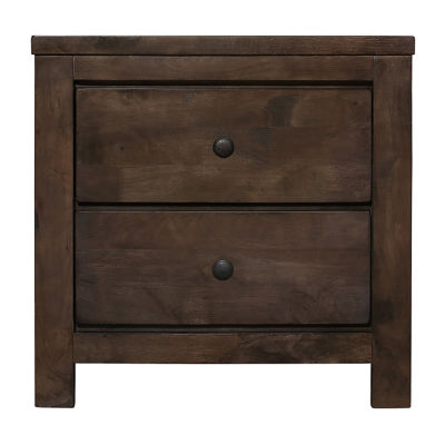 Home Point Frank 2-Drawer Nightstand