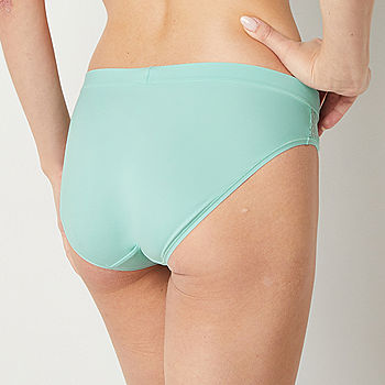 Essentials Women's Lace Stretch Bikini Brief Underwear