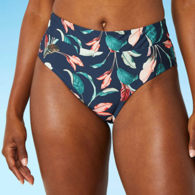 Jcpenney high waisted swim on sale bottoms