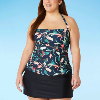 Mynah Floral Tankini Swimsuit Top