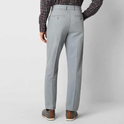 Stafford Mens Classic Fit Flat Front Pant