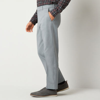 Stafford Mens Classic Fit Flat Front Pant