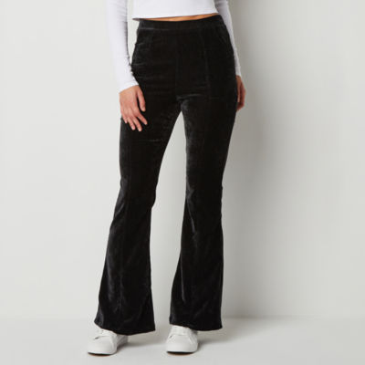 Black Corduroy Flare Pants