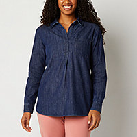 Long Sleeve Tunic Tops Tops for Women - JCPenney