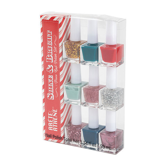 Core Bamboo 9 Pc Shimmer And Glitter 9-pc. Value Set